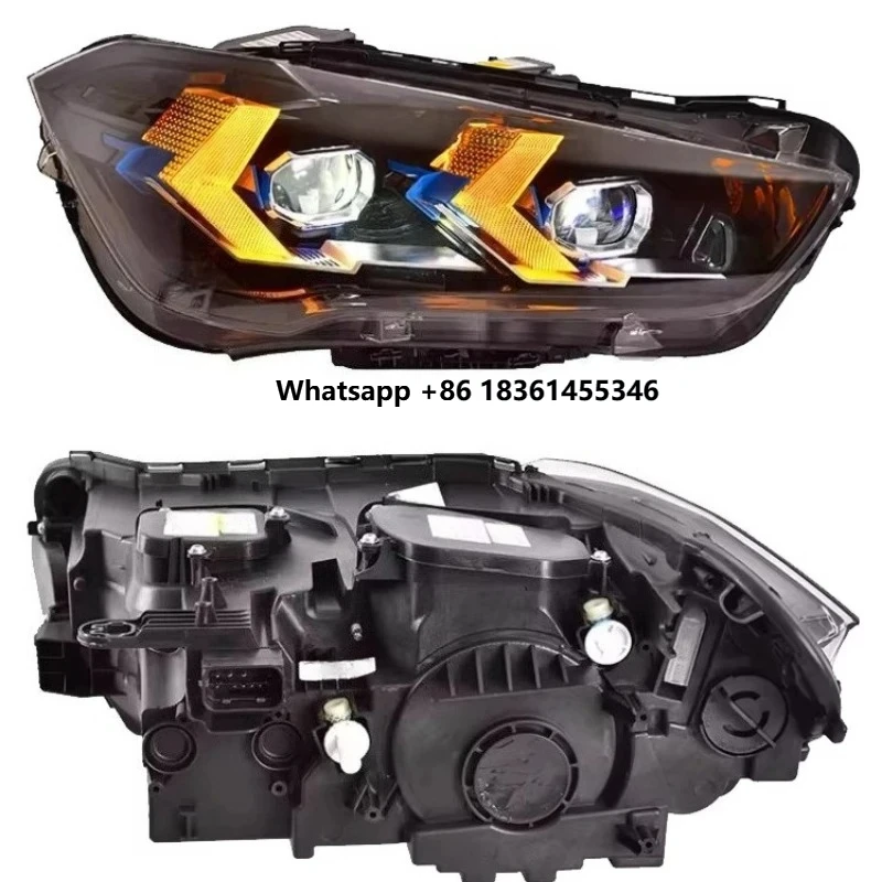 

Фара для X1 F49 2016-2019, передняя фара для X1 F48, светодиодный блок фары, светодиодная фара, автомобильные аксессуары