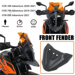Motorcycle Front Fender Mudguard Beak Cowl Guard Extension Wheel Cover Fairing FOR 390 790 890 Adventure 2019 2020 2021