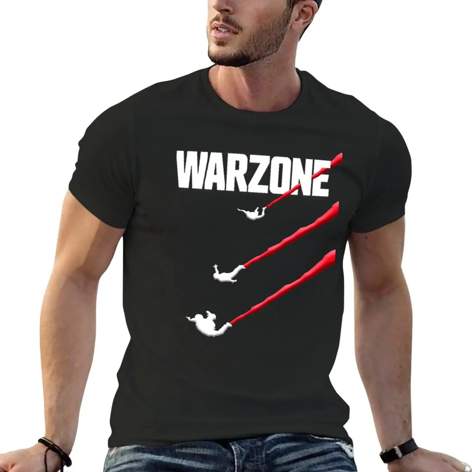 Warzone Dropping In T-Shirt korean fashion tees t shirts for men