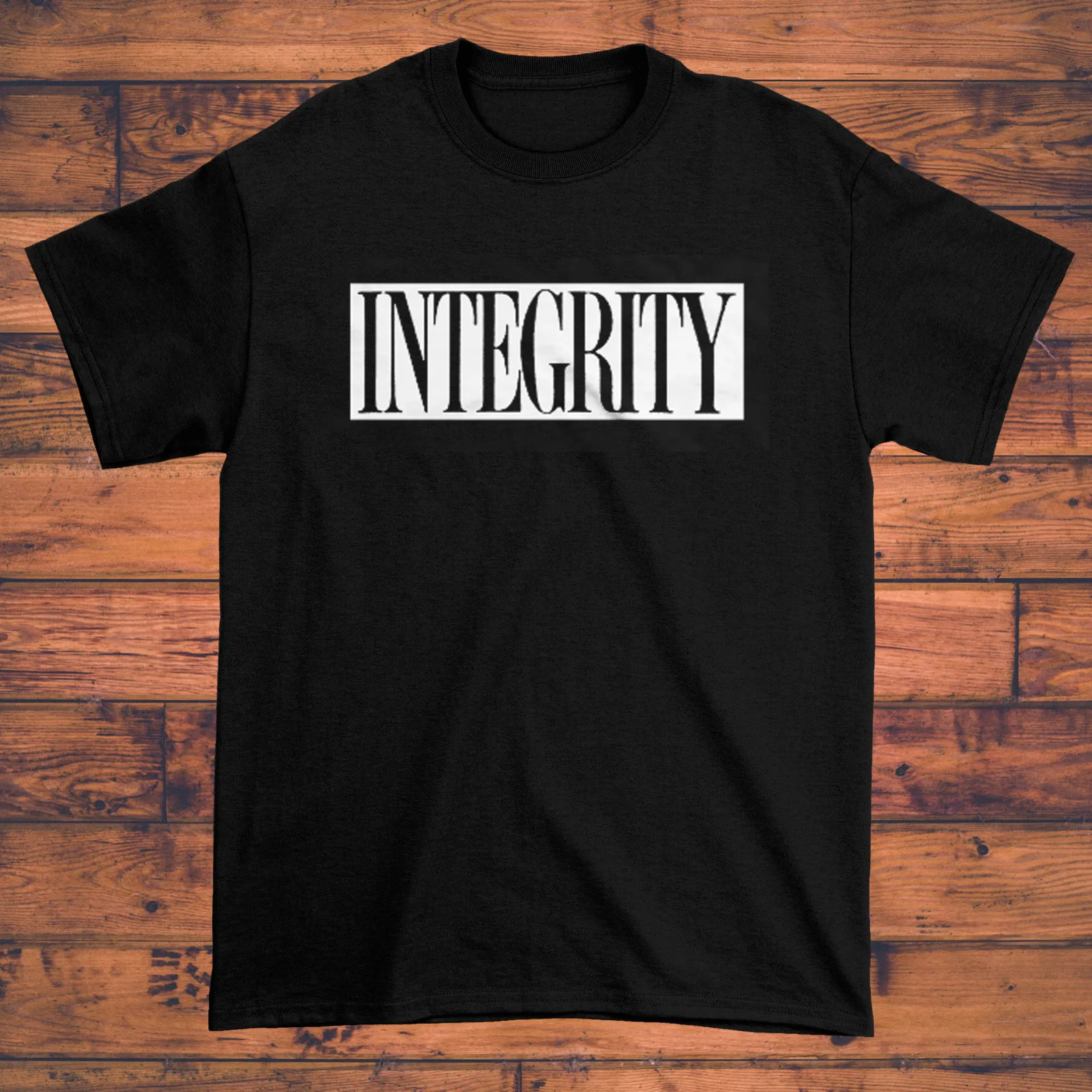 NEW Integrity Band  Classic Logo Black All Size Shirt AH1286