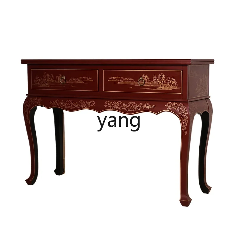 

LTT new Chinese hand-painted simple furniture performance table