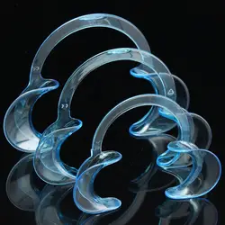 10pcs C Shape Dental Mouth Opener Mouth Gag Dental Orthodontic Tool Intraoral Cheek Lip Retractor Mouth Spreader Lip Opener