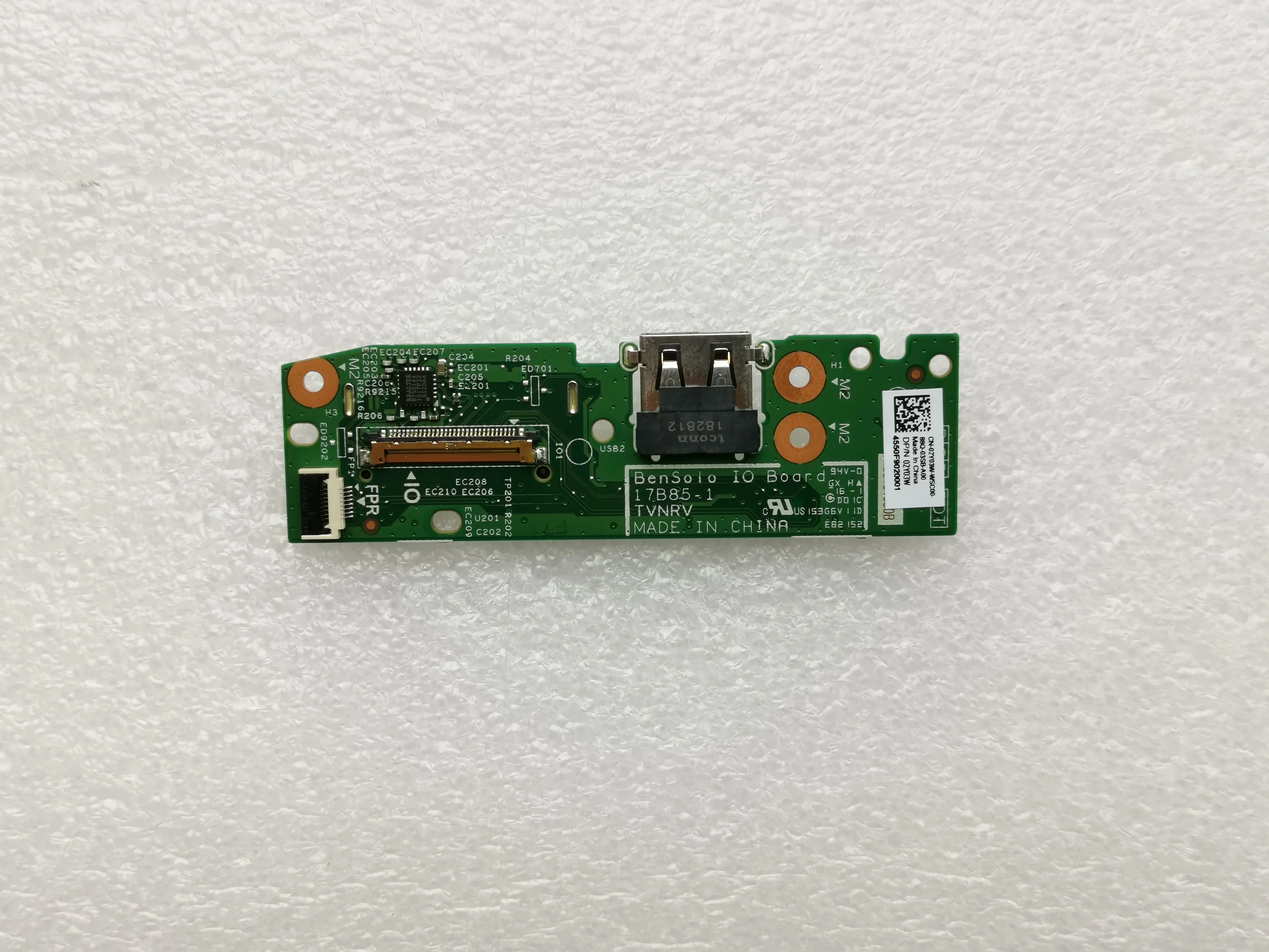 

Новая плата USB-переключателя для DELL Inspiron 5482, модель 17B85-1 02Y03W