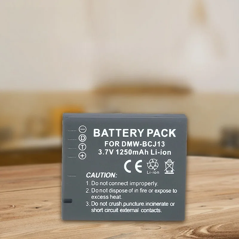 BCJ13 배터리 1250mAh 파나소닉 DMC-LX5 LX5GK DMC-LX7 LX7GK 라이카 미러리스 카메라에 적합