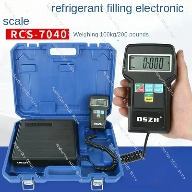 Digital Balance RCS-N9030 Refrigerant Electronic Scale Large Flow Automatic Programmable Charging Precision