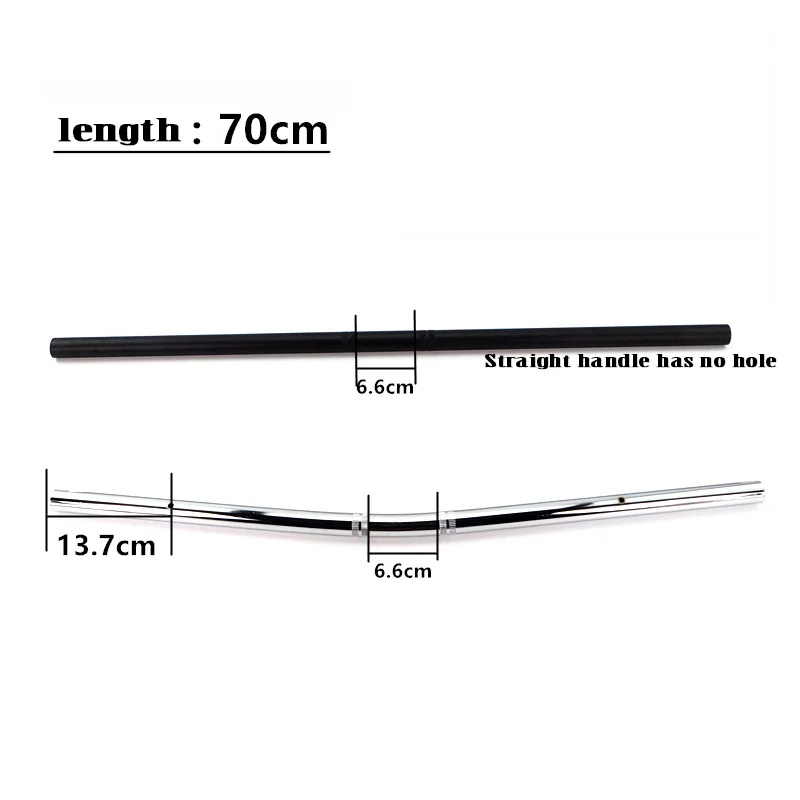 22mm Universal Motorcycle Handlebar Refitting Handlebars Retro Simplicity Halley for Kawasaki Yamaha Honda Suzuki Drz400 Fz6
