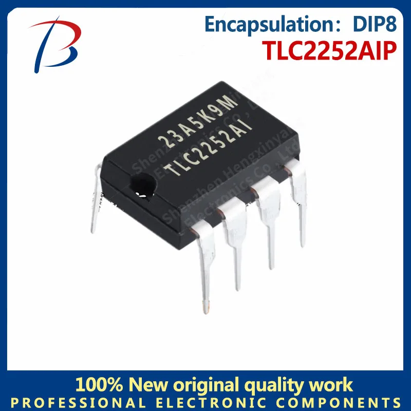 

1PCS TLC2252AIP rail-to-rail dual operational amplifier in line with DIP8 Silkscreen TLC2252AI