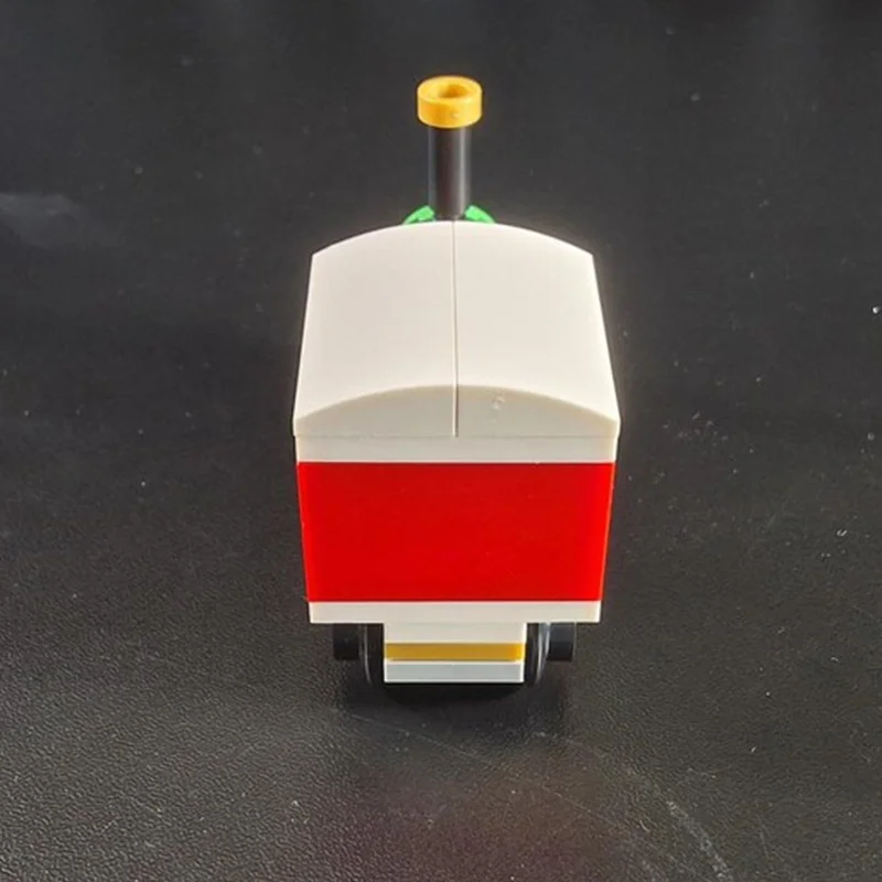 49 قطعة MOC الشتاء قطار عيد الميلاد تمديد نموذج مدرب اللبنات لعبة الهندسة المعمارية الهدايا الإبداعية التعليم عيد ميلاد الاطفال #2