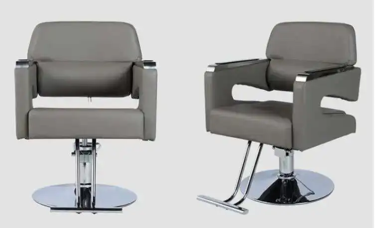 Стулья для парикмахерских, специальные стулья для парикмахерских, красные парикмахерские стулья из нержавеющей стали, подъемные парикмахерские стулья, подъемные