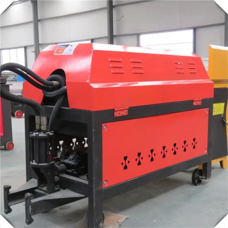 Full Auto CNC Rebar Straightening Cutting Machine For High-rise Building Reinforcement Fabrication Workshop