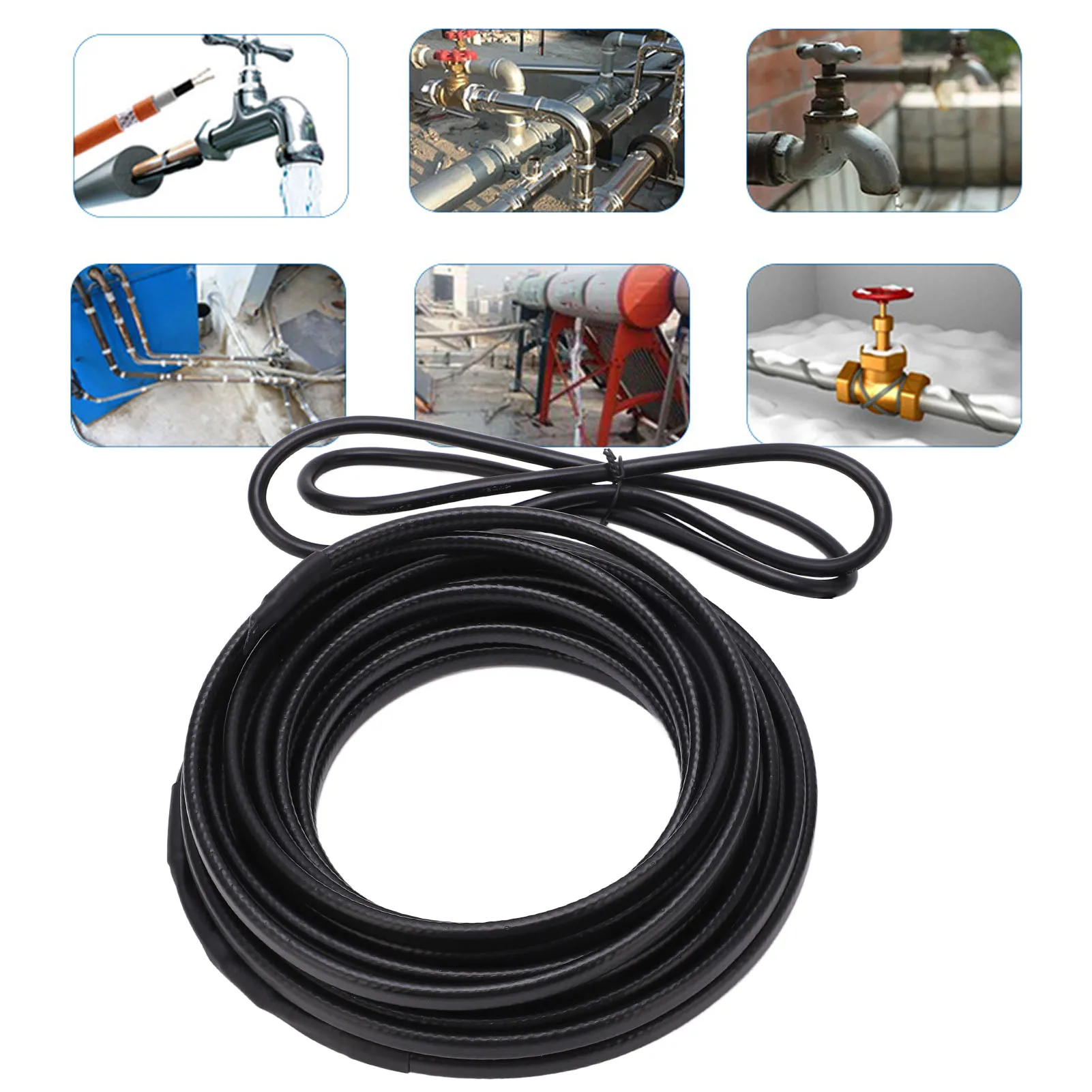 

Трубы Тепловая лента Защитная труба Нагревательный кабель Быстрый нагрев Саморегулировка на большие рабочие расстояния со световым индикатором для шланга ПВХ