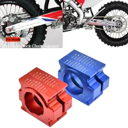 Motorcycle CNC Rear Axle Block Chain Adjuster For Honda CR 125 250 CRF250R CRF450R CRF 250R 250X 250RX 450R 450X 450RX 450L R RX