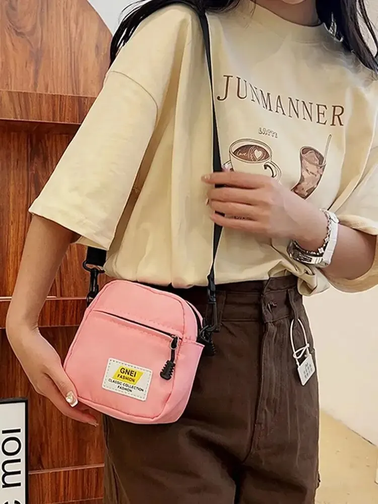 Torba damska crossbody Moda Torby na jedno ramię Damskie Nylon Sprężyna Mini Damskie Torby — zdjęcie 2
