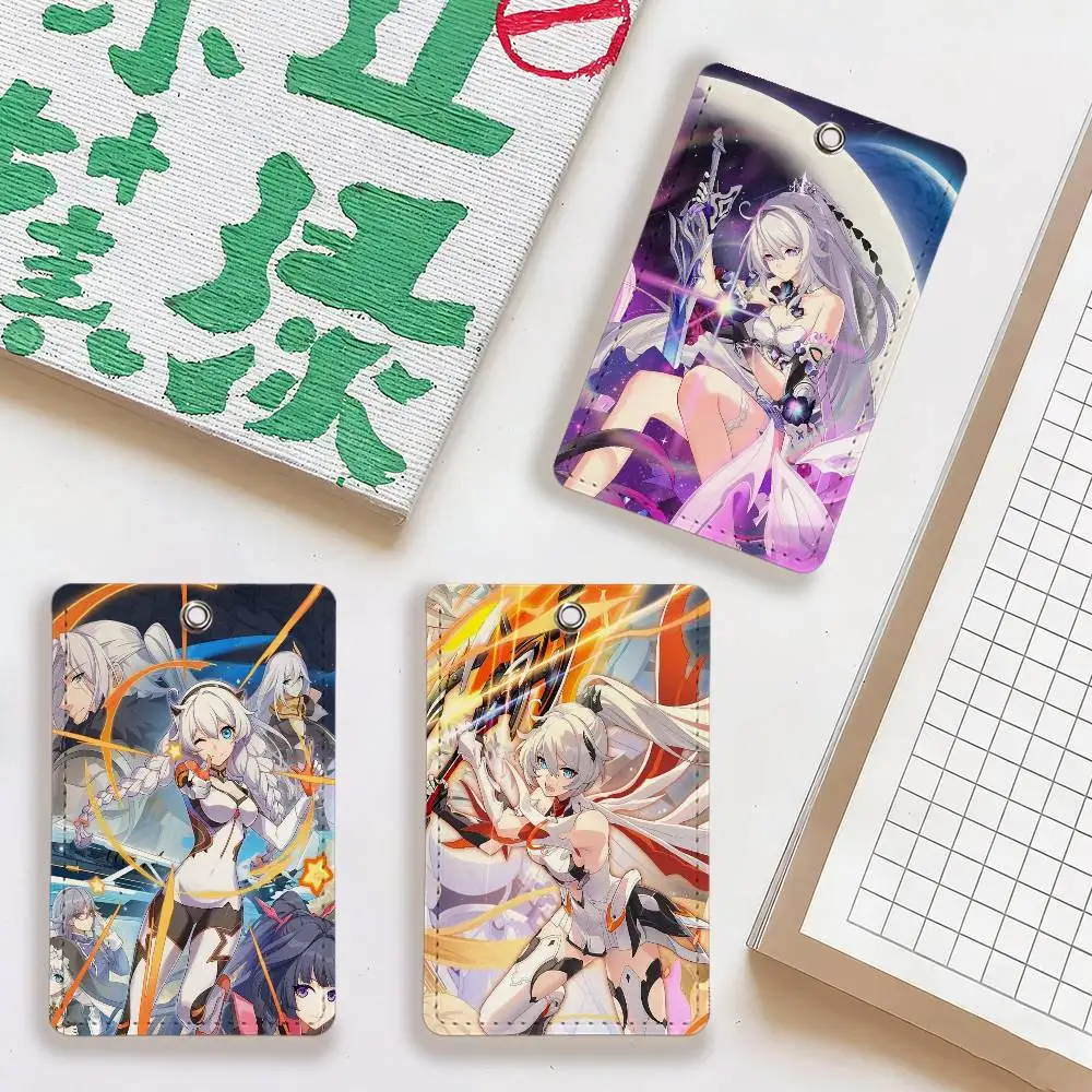 

Kiana Kaslana Game Honkai Impact 3 Strap For Card Gym Keychain Key Holder DIY Hanging Rope Keyring Accessories Gifts