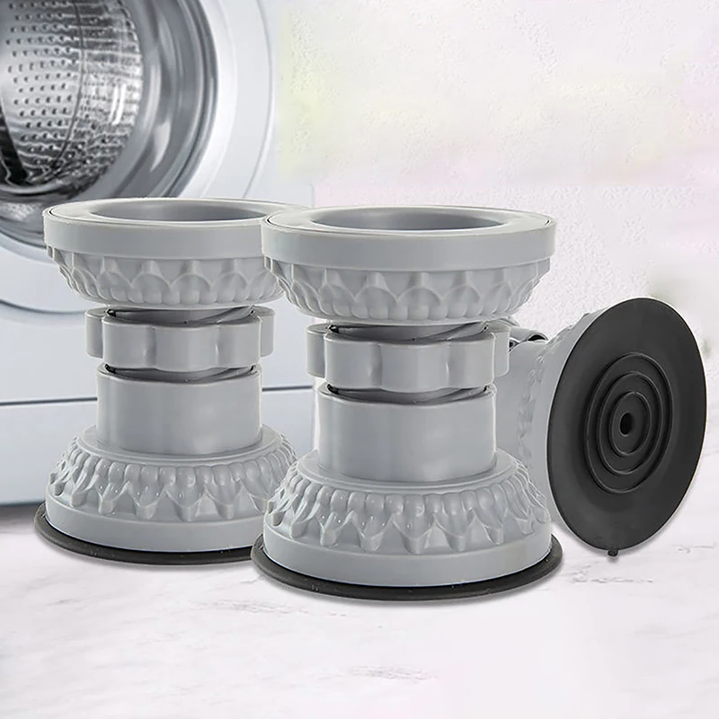 Подставки для стиральной машины с регулируемой высотой, антивибрационное основание для холодильника, фиксированная Нескользящая подставка, подставка для амортизаторов