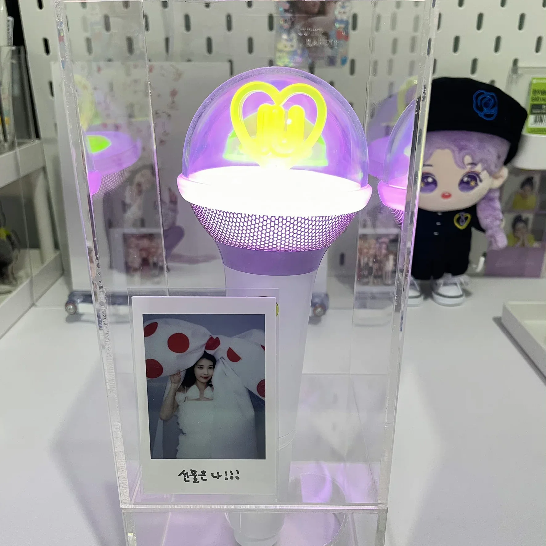 Kpop IU Lightstick Ver.3 Lee Ji-eun Fluorescent Lamp Concert LED Lamps Fans Collections Ver.2 Light Stick Meeting Gifts