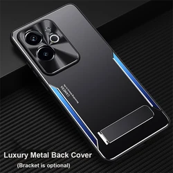 Luxury Metal Kickstand Holder Sports Car Cooling For Realme GT Neo 6 Se GT6 NEO6 Soft Bumper Camera Protector CD Pattern Funda