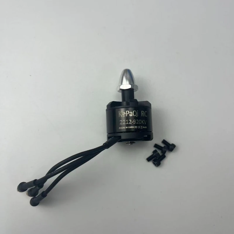Remote Control Multi-rotor Flying Wing Quadcopter Kepaqi RC 2212-920KV Black Silver Self-locking Motor