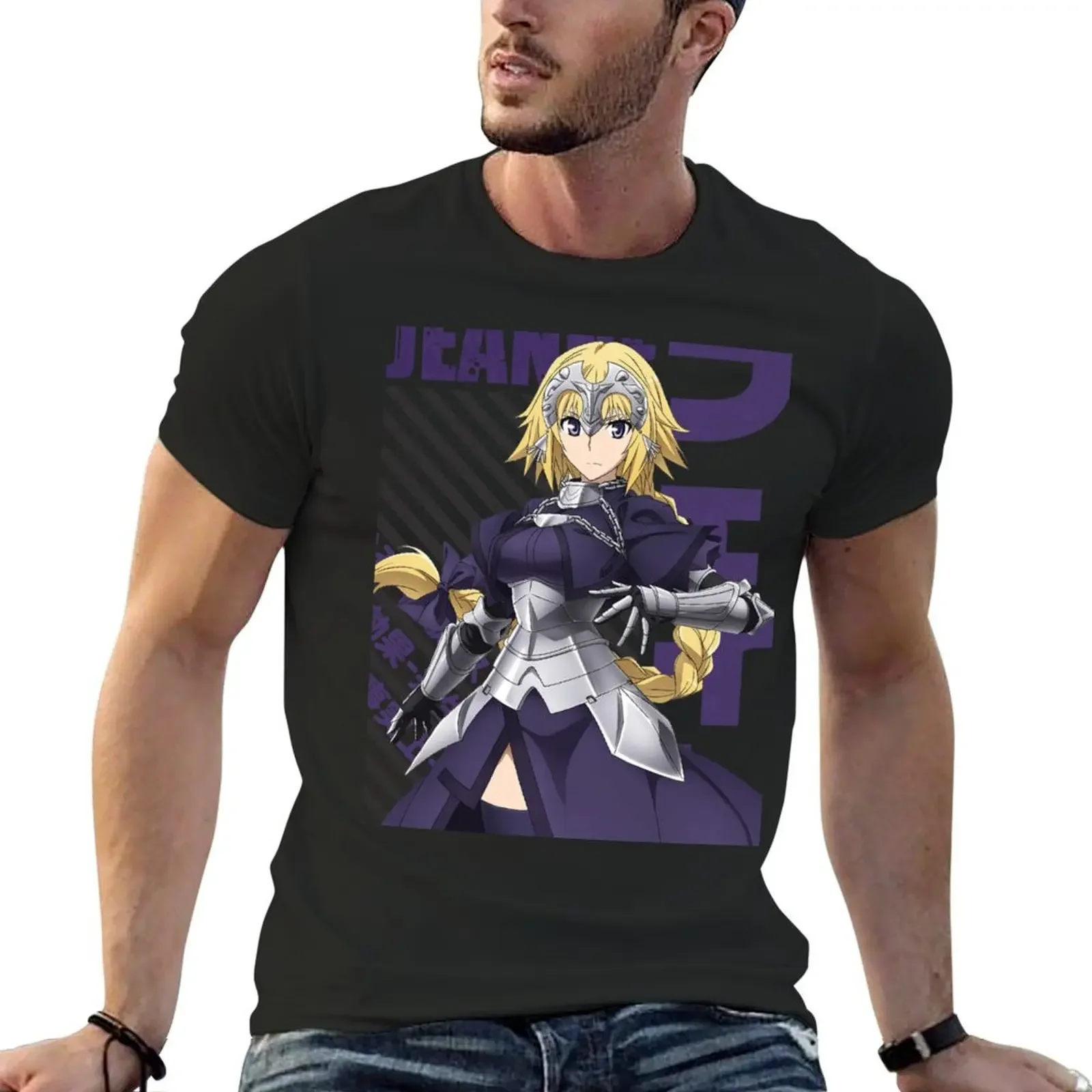 

Fate - Jeanne d'arc T-Shirt plus size tops graphics mens cotton t shirts