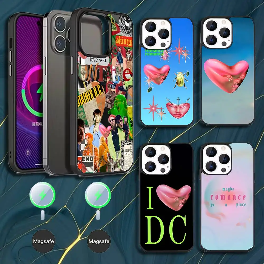 

Fontaines DC Romance Phone Case For iPhone 16,15,14,13,12,11,Pro,Max,Plus,Mini,Magsafe,Magnetic Wireless Charging Case