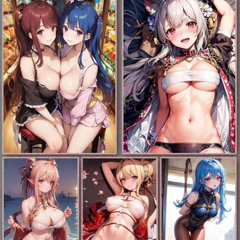 Sexy Nude Bikini Swimsuit Card Goddess Story Sexy Charming Pornography Anime Collect Waifu Cards Sexy ACG Card Limited Sale