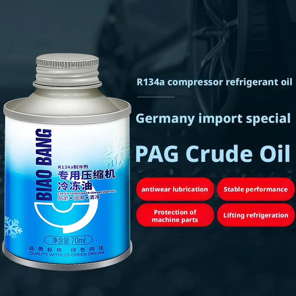 

Car Automotive Air Conditioning Compressor Refrigeration Oil Efficient Refrigerant For Car Compressor Cool Oil Auto Repair K2m9