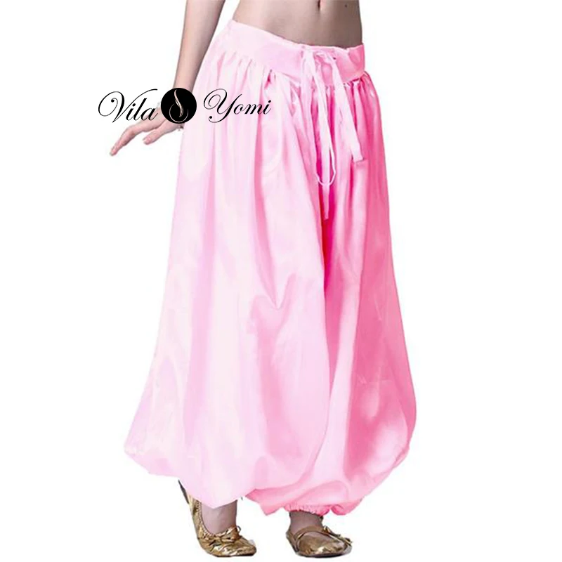 Halloween Bauchtanz Tribal Haremshose Bauchtanzhose Ägyptische Laternenhose für Weihnachten Lose Hose Verschiedene Farben – Detail 10