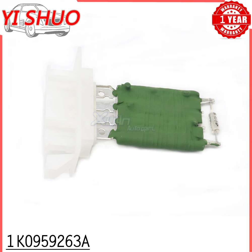 

АВТОМОБИЛЬ 1К 0959263 Регулятор тандемного резистора двигателя вентилятора отопителя HVAC для Audi Skoda Octavia Passat Jetta Golf MK5 MK6 Tiguan