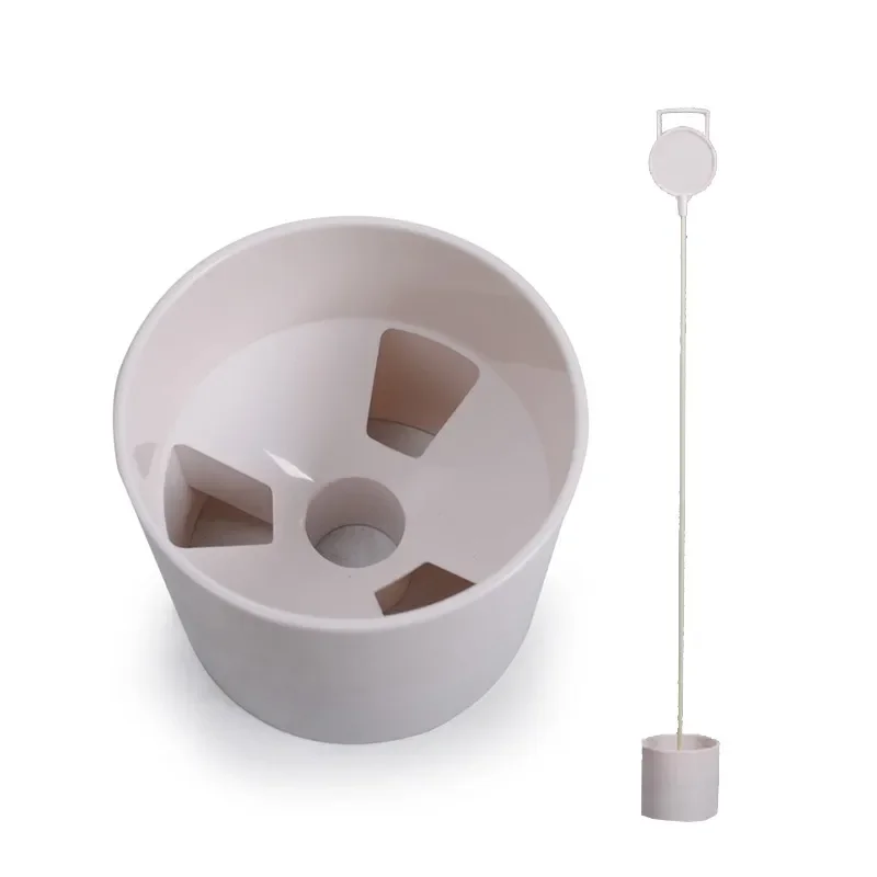 PGM Golf Putting Green Backyard ABS Plastic Practice Hole Cup Flag Stick Pitch Equipment White Accessories About 500g 10.5cm