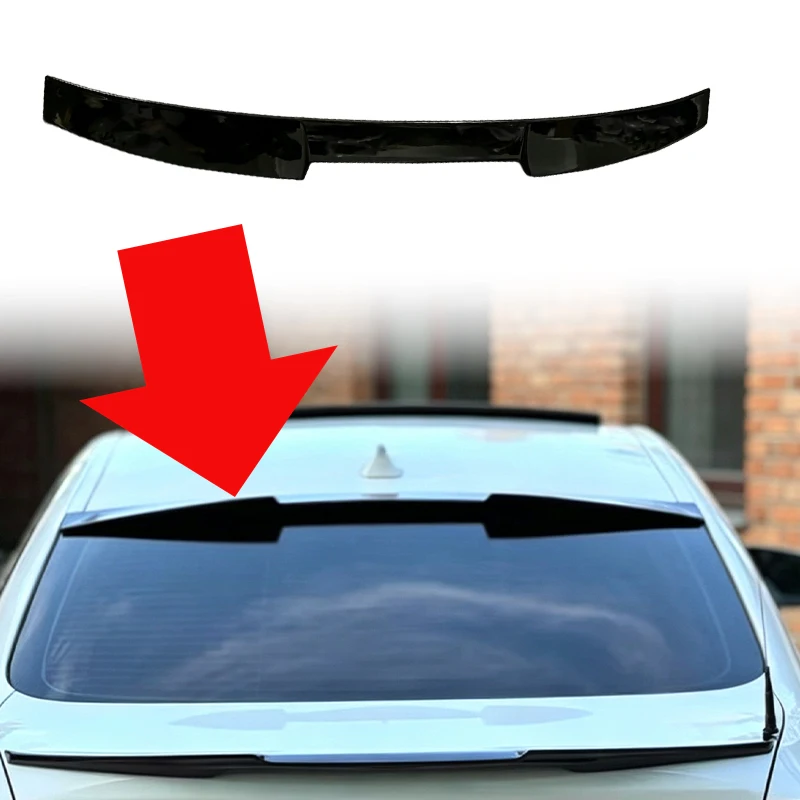 Roof Spoiler Top Wing For BMW 5 Series F10 F18 2012‑2017 Car Rear Window Roof Spoiler Exterior Body Kit Accessories Modification