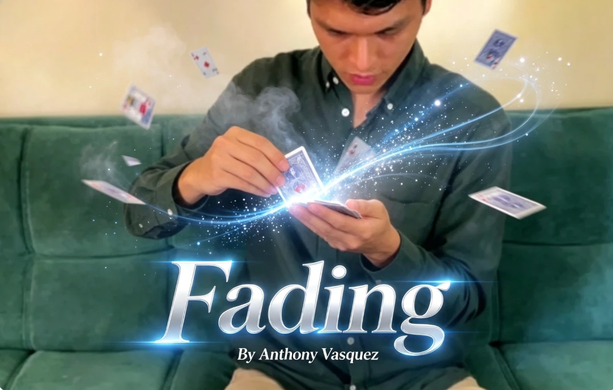 Card Magic and Trick Decks Fading By Anthony Vasquez Gimmicks Close Up Magic Tricks Magia Props Visual Effect Illusions Street