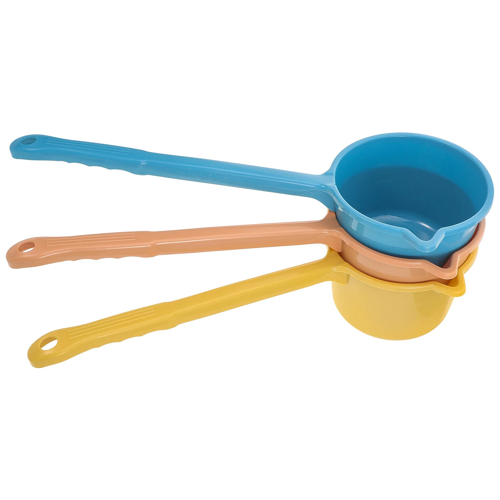 

3 Pcs Ladle Portable Water Spoon for Home Household Scoop Baby Bathtub Bathroom Ladles Plastic Bathing Automatic Dipper