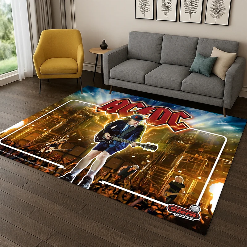Retro ACDC Rock Band Catoon Ca - Kids Outdoor Area recension och pris
