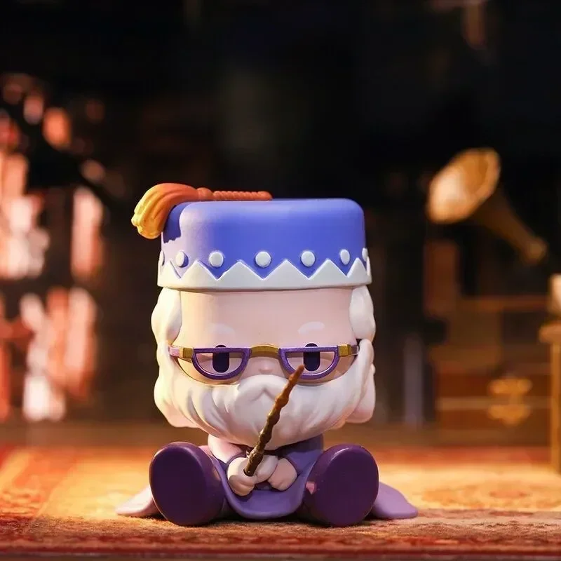 POPMART هاري بوتر الساحرة العالم الحيوانات سلسلة صندوق أعمى اللعب Kawaii أنيمي عمل الشكل Caixa Caja مفاجأة حقيبة الغموض