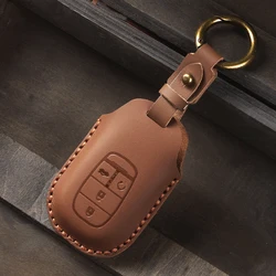 Car Key Case Cover Key Bag for Honda Civic Accord Vezel 2022 Accessories Car-Styling Holder Shell Keychain Protection