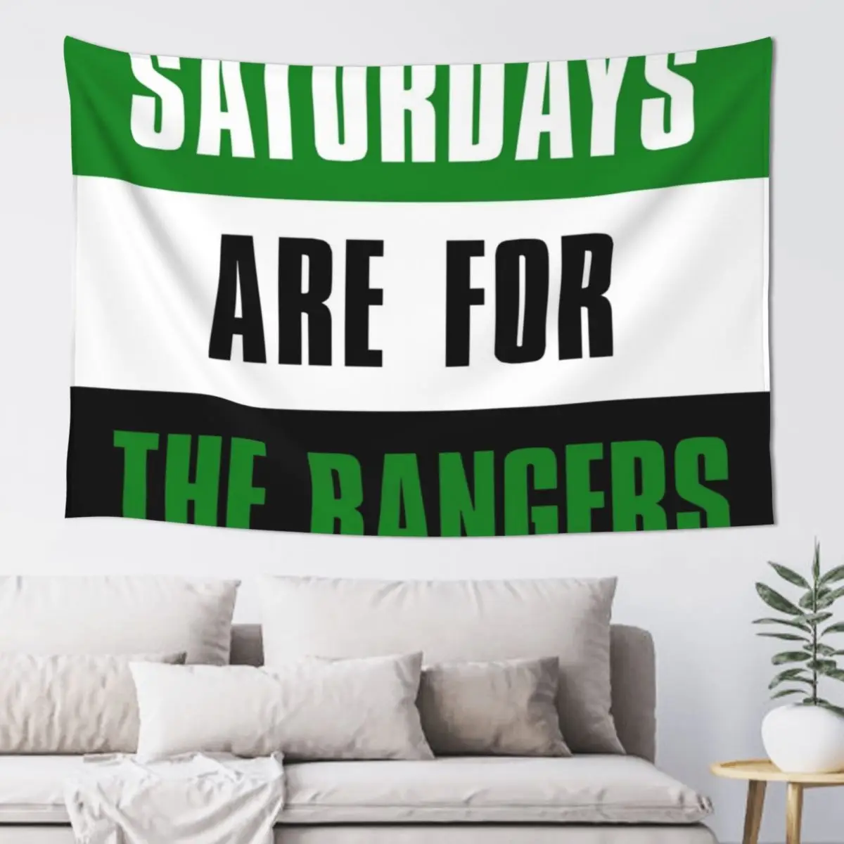 Saturdays are for The Rangers, University of Wisconsin-Parkside Tapestry Kawaii Room Decor Wall Hangings Decoration Tapestry