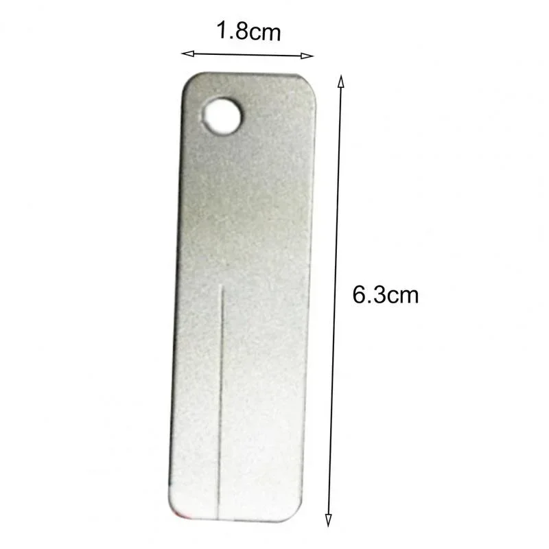 1PC Fishing Hook Sharpener Portable Diamond Stone Tool Knife Whetstone Keychain for Outdoor Fishing