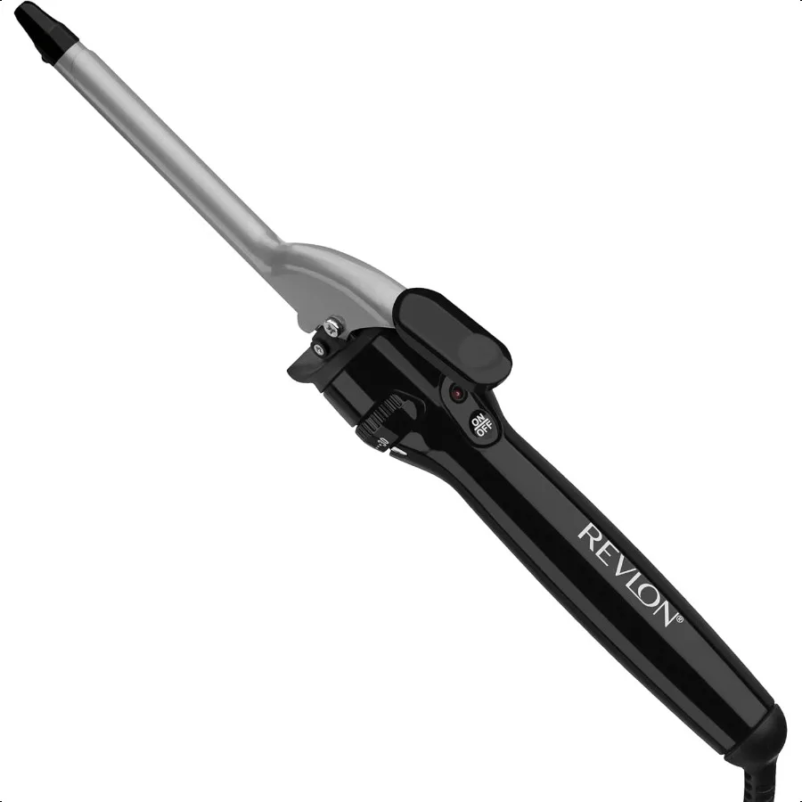 

Revlon Perfect Heat Triple Ceramic Curling Iron For Silky Smooth Spiral Curls 1 2 in