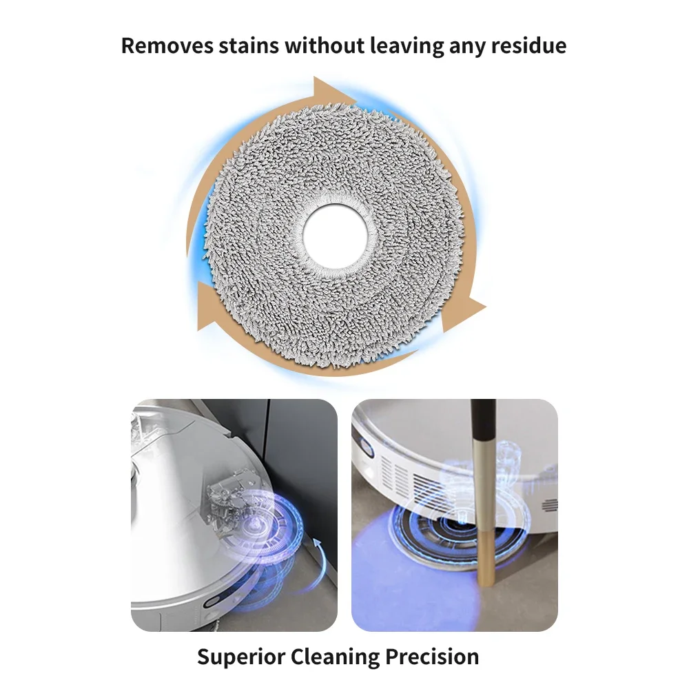 Für Dreame X50 Pro/X50 Ultra/X50 Master/L40S Pro Ultra/L50 Pro Ultra/MOVA V50 Ultra Haupt- und Seitenbürsten, Filter, Wischmopps und Staubbeutel – Detail 10