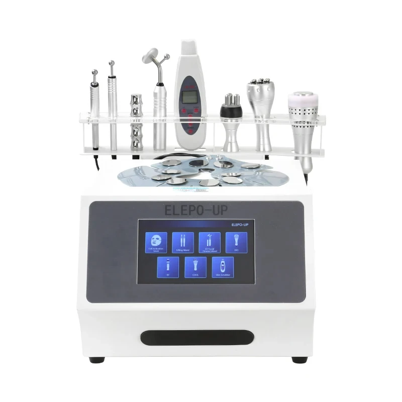 Diamond Peel Dermabrasion Electroporation machine radio frequency micro current cryotherapy Bio Microcurrent Facial Massager