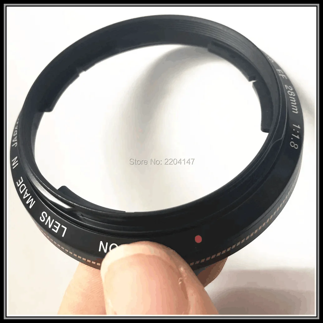 ใหม่ Original Repair Part สําหรับ Canon EF 28mm F/1.8 USM เลนส์ Barrel ด้านหน้าแหวน Ass'y CY1-2633-000