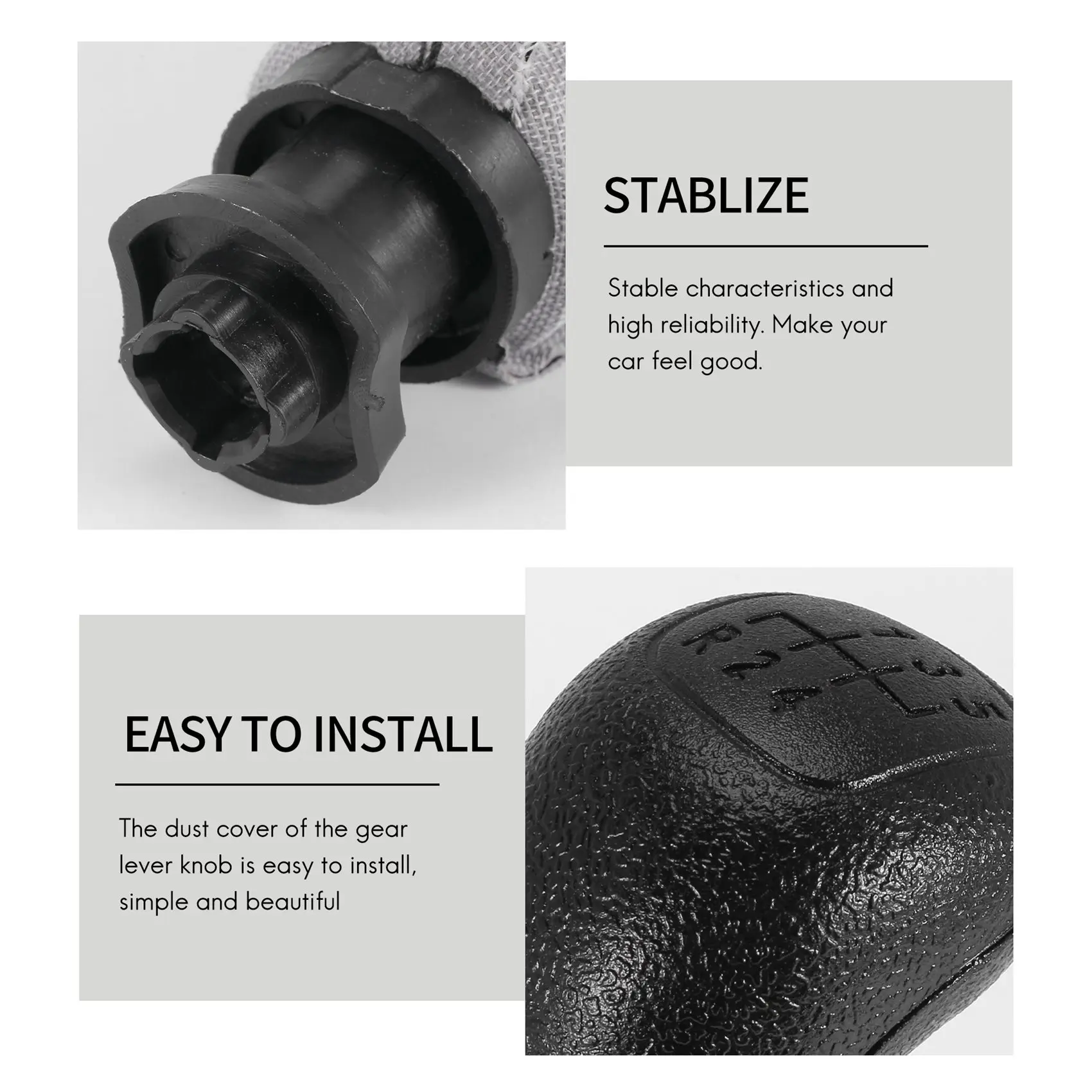 

Manual Gear Shift Stick Knob Lever For Vito W639 638 W638 1996-2003 5 Speed Shift Sleeve Gaitor Boot Cover