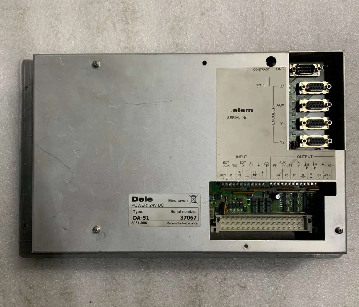 شاشة DA-51 HMI لـ Delem DA-51
