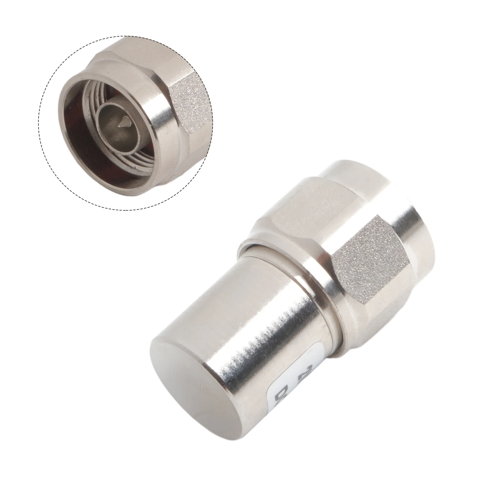 N Type Male 50 Ohm DC to 6GHz RF Matched Load 2W Power Rating for Lab Testing Microwave Equipment and Signal Absorption
