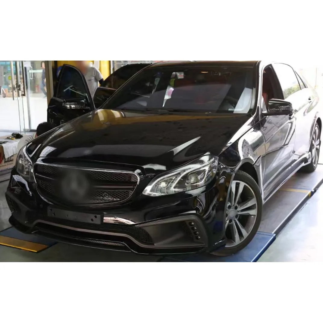 Car Bumper for E Class W212 To WOLD Body Kit 2015-  Include Front Rear Bumper with Grille Side Skirts