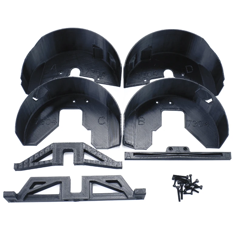 Błotniki przednie i tylne do samochodów RC 1/7 Hyper Go MJXRC 7304 POLO