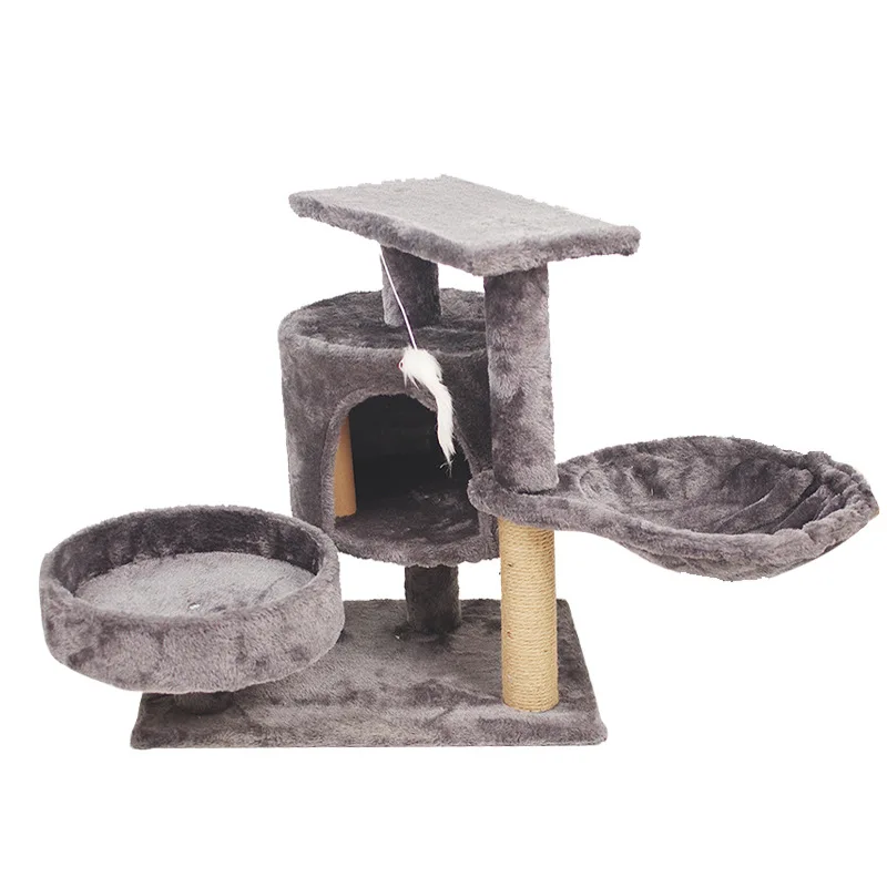 Cat climbing frame integrated sisal cat column does not occupy an area for cats
