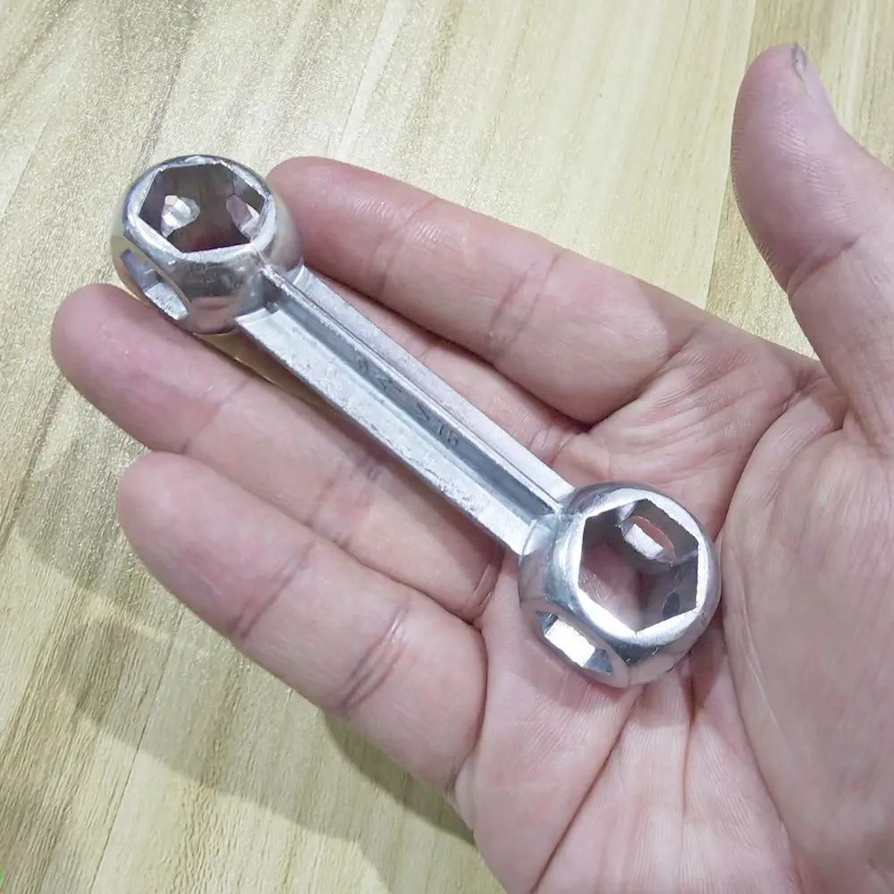 6-15mm Hexagon Wrench Hex Wrench Portable Hand Tool Small Bone Gift Tool Keychain 10 In1 Carpenter Tools