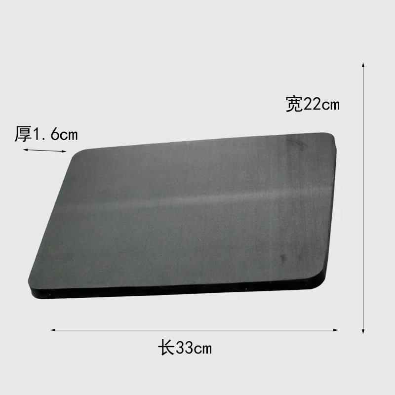 Almohadilla de cuero para muestras, cuchillo de muestreo, placa inferior de 15mm, tablero EVA, tablero de alta densidad, 30 × 22, tablero de goma duradero para medidor de peso, 5 uds.