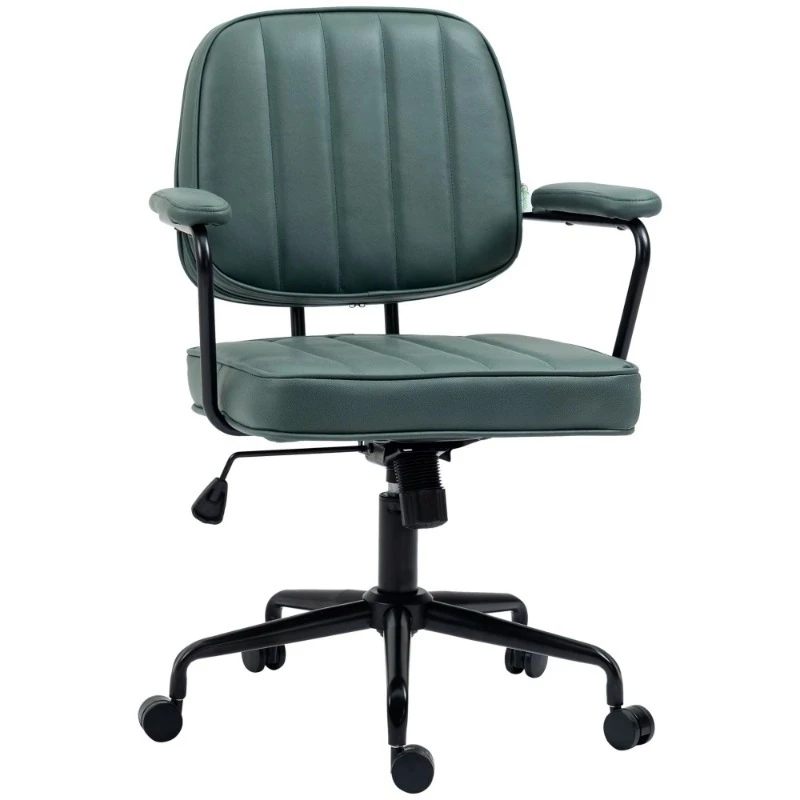 Steel base swivel chair with rotating function Ergonomic office chair